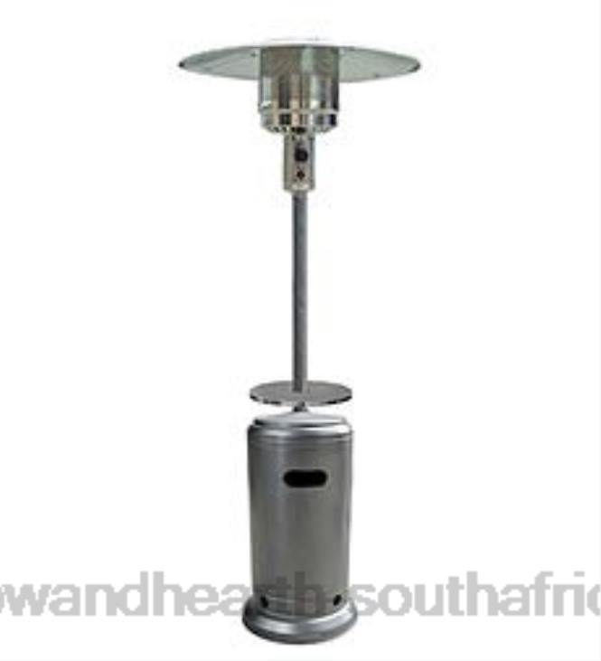 Yard & Garden Plow & Hearth Freestanding Steel Propane Patio Heater with Adjustable Table - Bronze NFLB1068