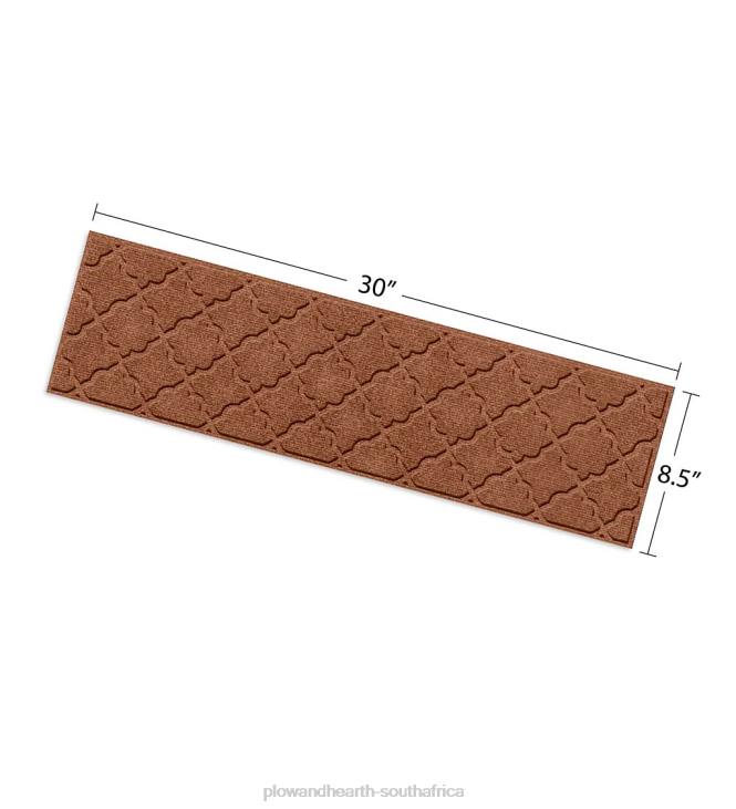 Yard & Garden Plow & Hearth Geometric Stair Treads - Bluestone NFLB1032