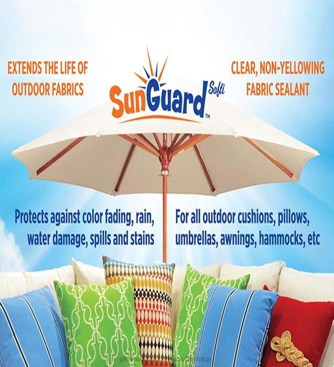 Yard & Garden Plow & Hearth SunGuard UV Protectant Spray For Outdoor Fabrics, 2 Pack NFLB1033