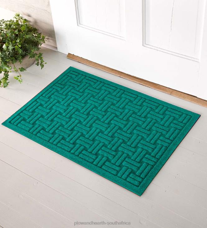 Yard & Garden Plow & Hearth Waterhog Basket Weave Doormat NFLB1059