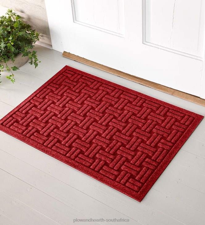 Yard & Garden Plow & Hearth Waterhog Basket Weave Doormat NFLB1059
