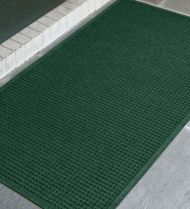 Yard & Garden Plow & Hearth Waterhog Indoor/Outdoor Cubes Doormat NFLB1057