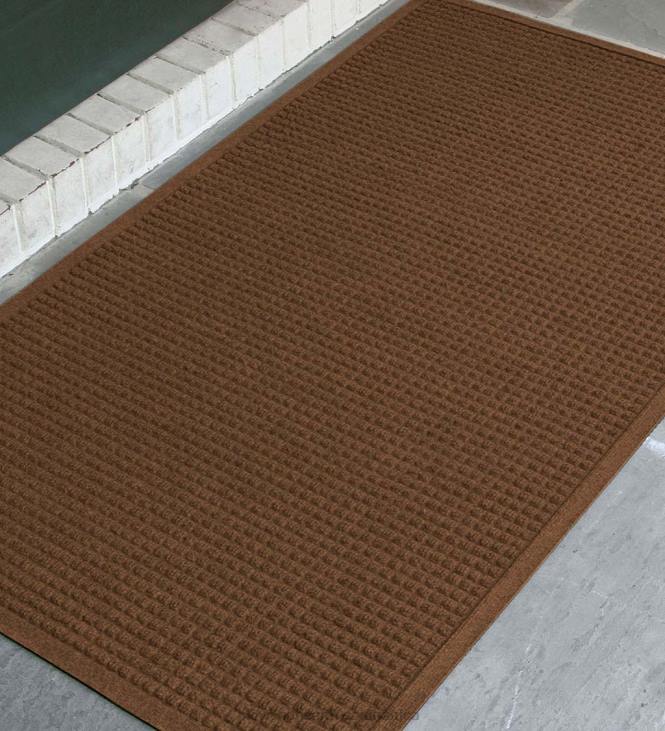 Yard & Garden Plow & Hearth Waterhog Indoor/Outdoor Cubes Doormat NFLB1057