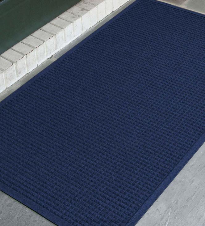 Yard & Garden Plow & Hearth Waterhog Indoor/Outdoor Cubes Doormat NFLB1057