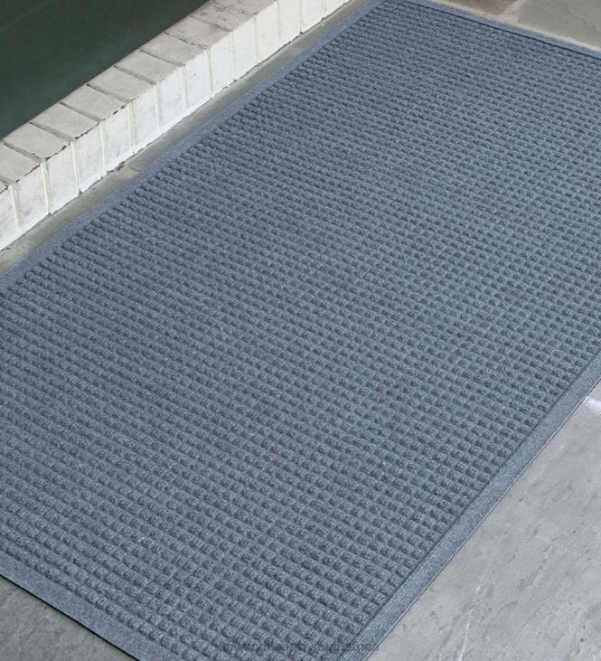 Yard & Garden Plow & Hearth Waterhog Indoor/Outdoor Cubes Doormat NFLB1057