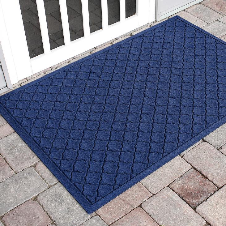 Yard & Garden Plow & Hearth Waterhog Indoor/Outdoor Geometric Doormat NFLB1056