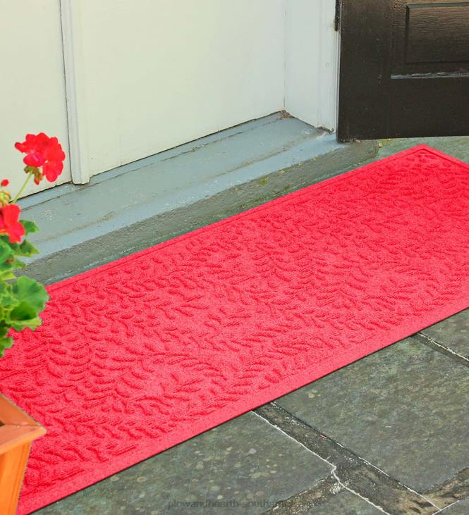Yard & Garden Plow & Hearth Waterhog Indoor/Outdoor Leaves Doormat NFLB1054
