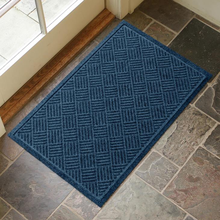 Yard & Garden Plow & Hearth Waterhog Machine Washable Apex Doormat - Cocoa NFLB1046