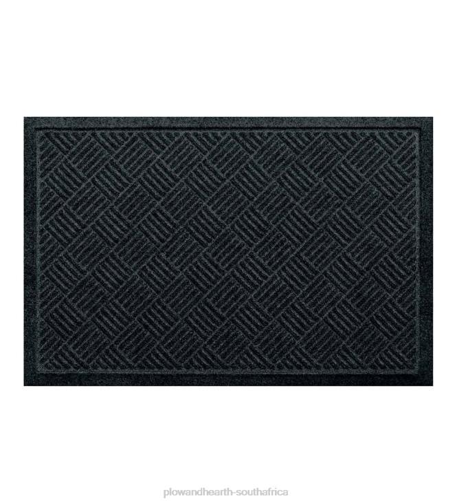 Yard & Garden Plow & Hearth Waterhog Machine Washable Apex Doormat - Cocoa NFLB1046