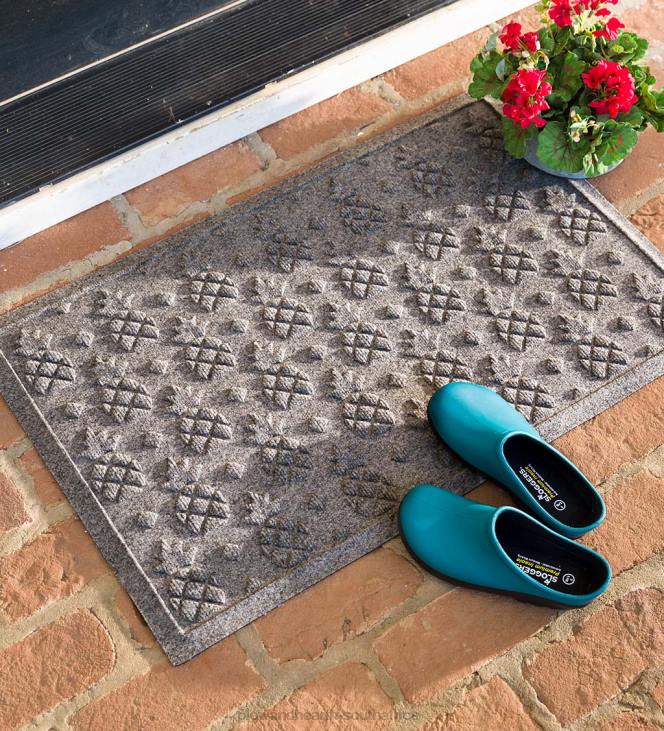 Yard & Garden Plow & Hearth Waterhog Pineapple Doormat NFLB1062