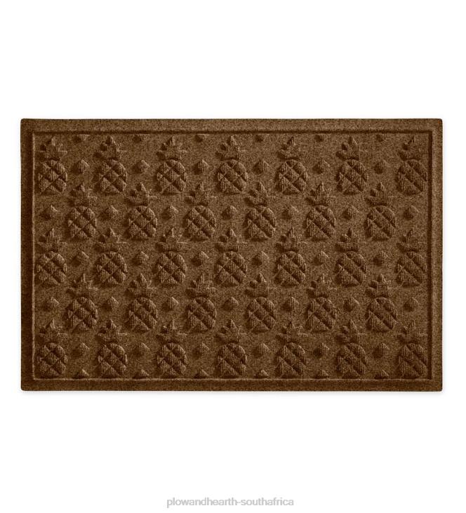 Yard & Garden Plow & Hearth Waterhog Pineapple Doormat NFLB1062