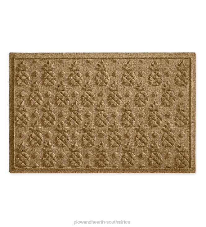 Yard & Garden Plow & Hearth Waterhog Pineapple Doormat NFLB1062