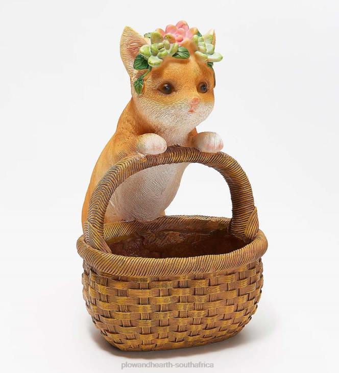 Yard & Garden Plow & Hearth Happy Helper Basket Succulent Planter - Pig NFLB996