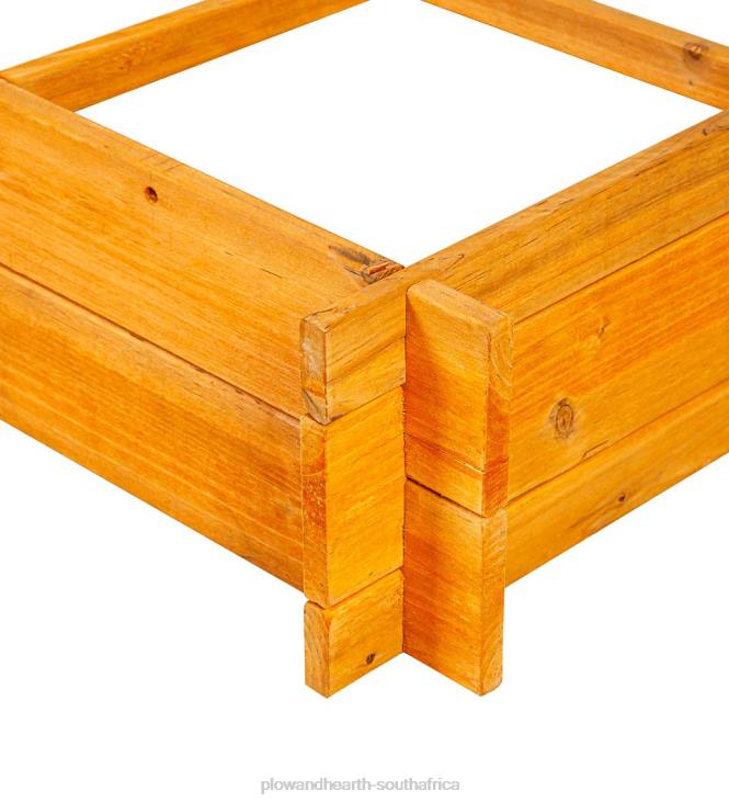 Yard & Garden Plow & Hearth Wood Raised Garden Bed NFLB1000