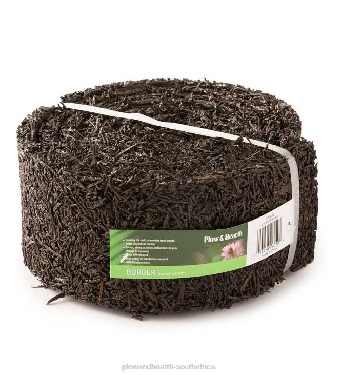 Yard & Garden Plow & Hearth Permanent Mulch Recycled Rubber Border NFLB669