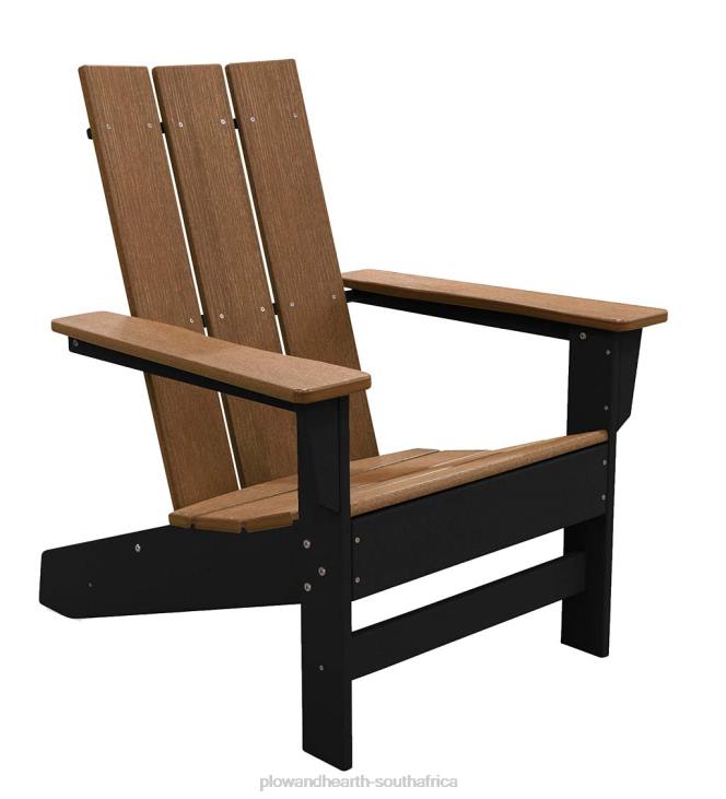 Yard & Garden Plow & Hearth May River Outdoor Seating 5-Piece Conversation Set - Coastal Gray/White NFLB680