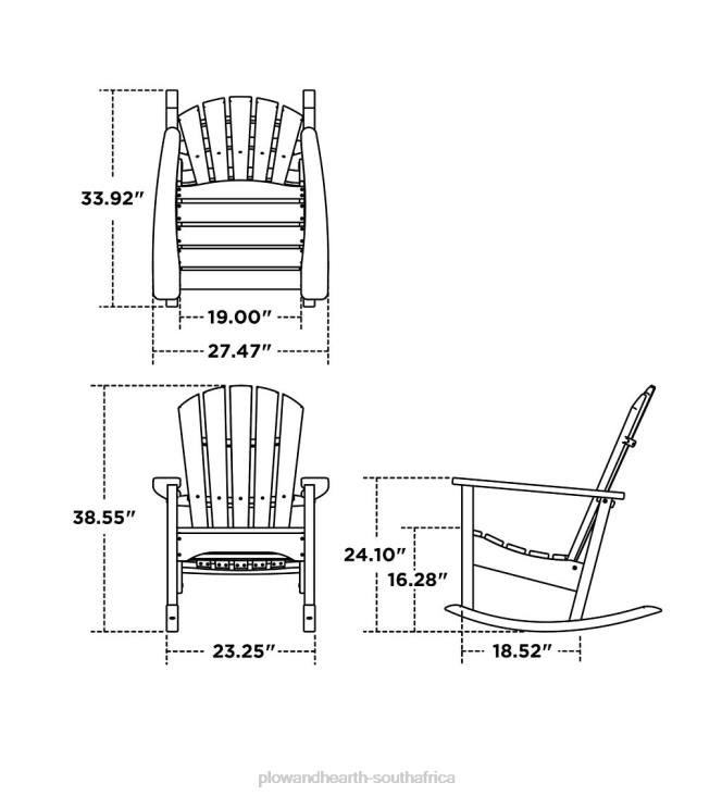 Yard & Garden Plow & Hearth POLYWOOD Adirondack Furniture NFLB679