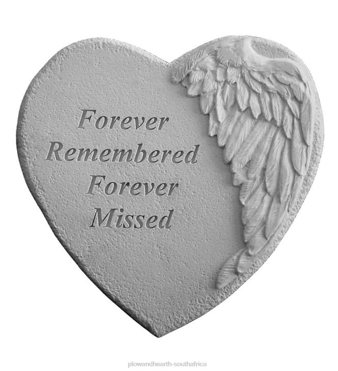 Yard & Garden Plow & Hearth Cast Stone Forever Remembered Garden Stone NFLB699