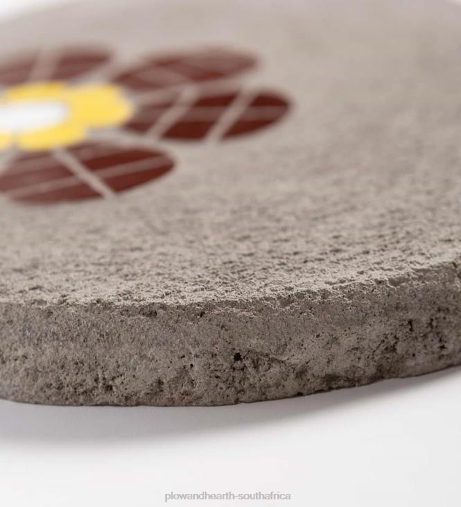 Yard & Garden Plow & Hearth Mosaic Stepping Stone - Yellow NFLB691